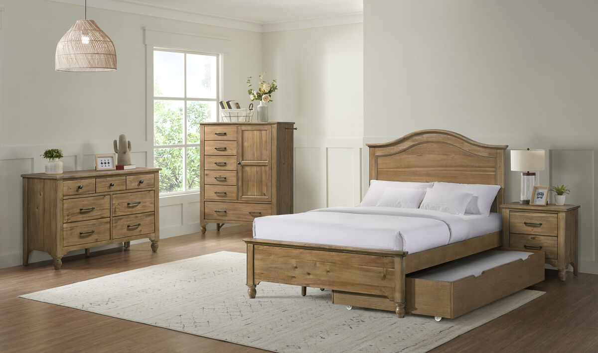 Highland Nightstand with Recharging Outlet