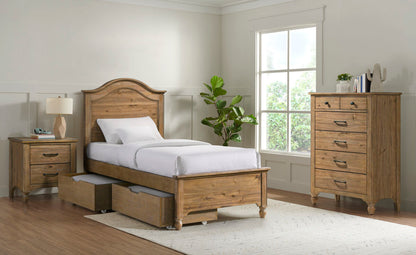 Highland Nightstand with Recharging Outlet