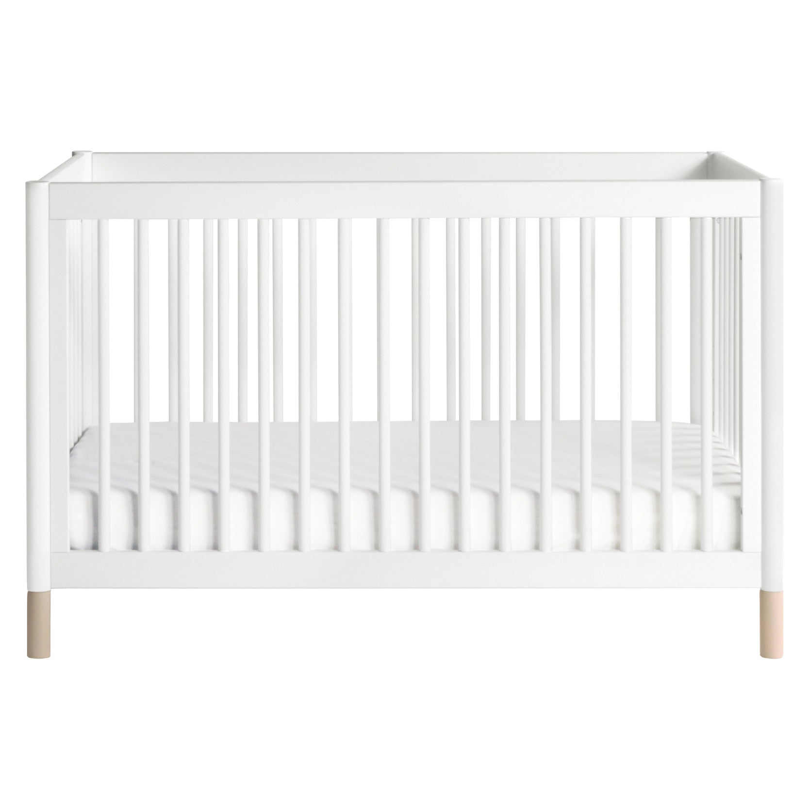 M12901WNX,Gelato 4-in-1 Convertible Crib w/Toddler Conversion Kit in White  NX Feet