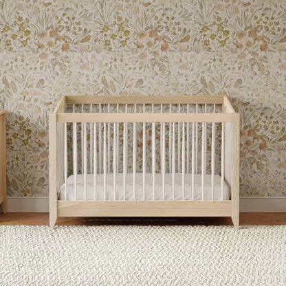 M10301NXW,Sprout 4-in-1 Convertible Crib w/Toddler Bed Conversion Kit in W Natural/White