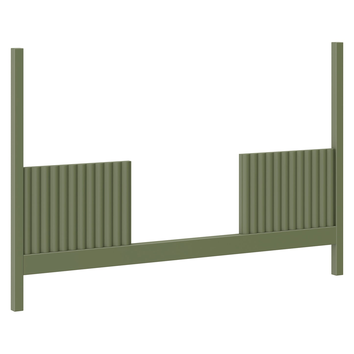 M30299OL,Moab Toddler Bed Conversion Kit in Olive