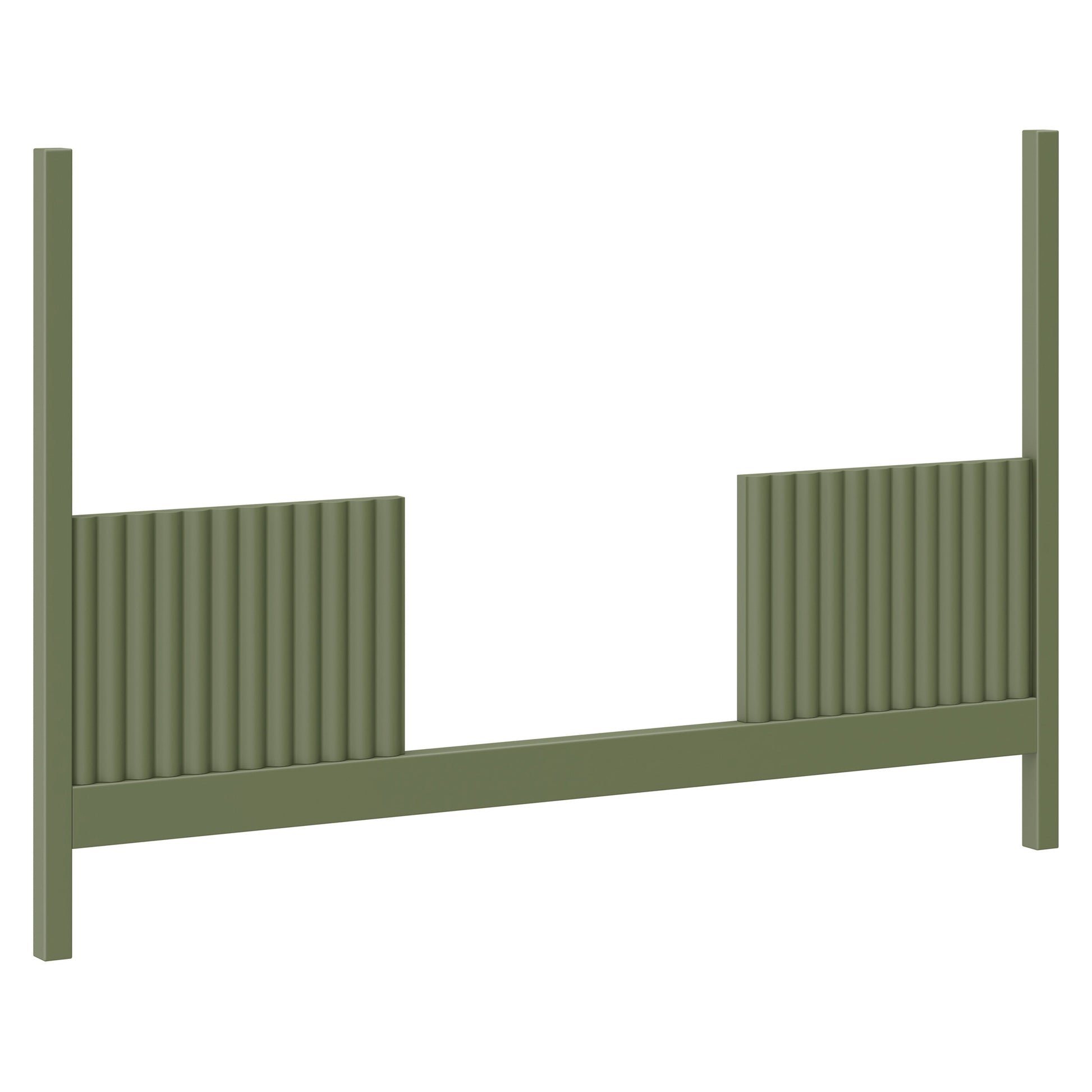 M30299OL,Moab Toddler Bed Conversion Kit in Olive