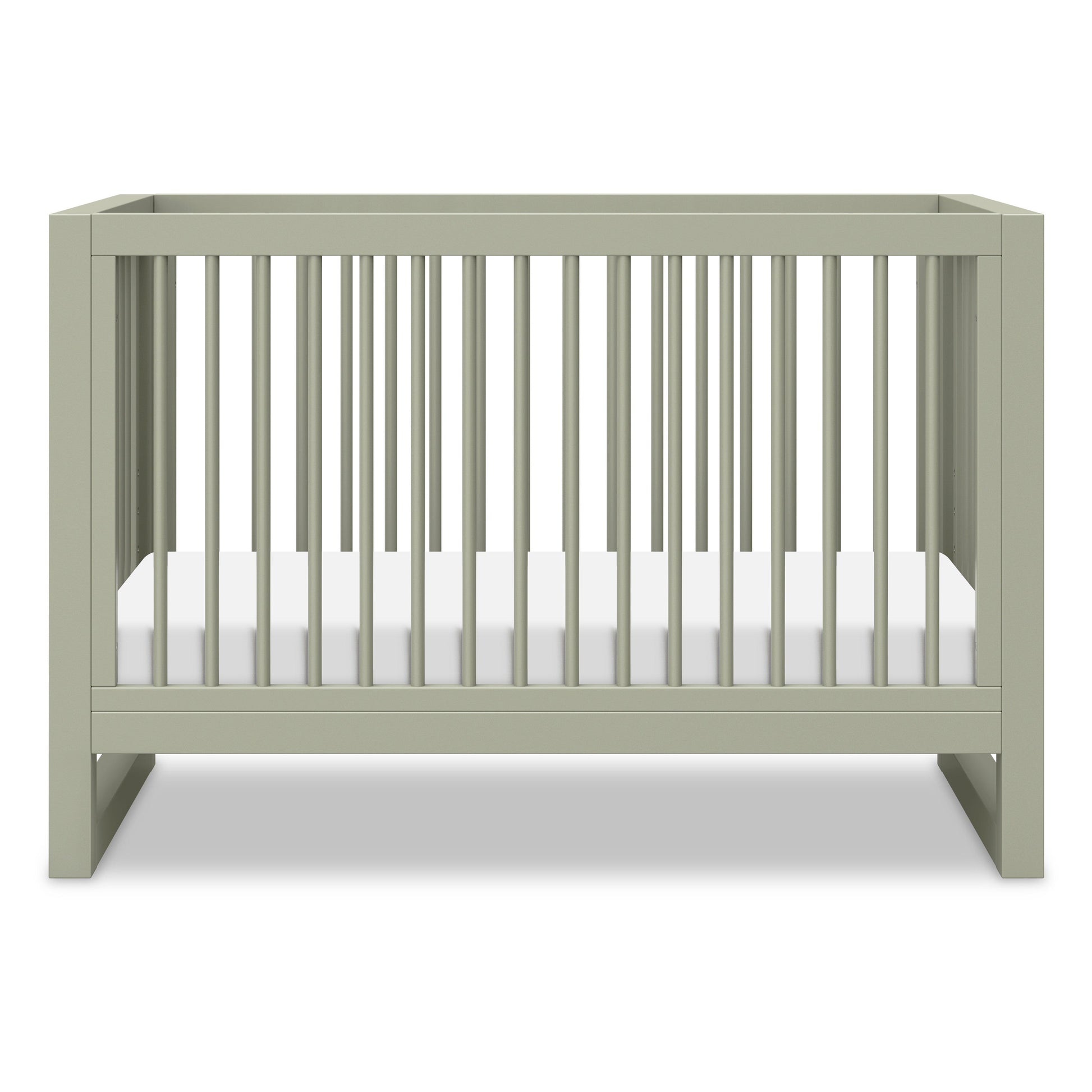 M23301FS,Nantucket 3-in-1 Convertible Crib w/Toddler Bed Conversion Kit in French Sage