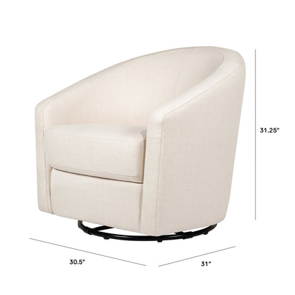 M5887PNET,Madison Swivel Glider in Performance Natural Eco-Twill
