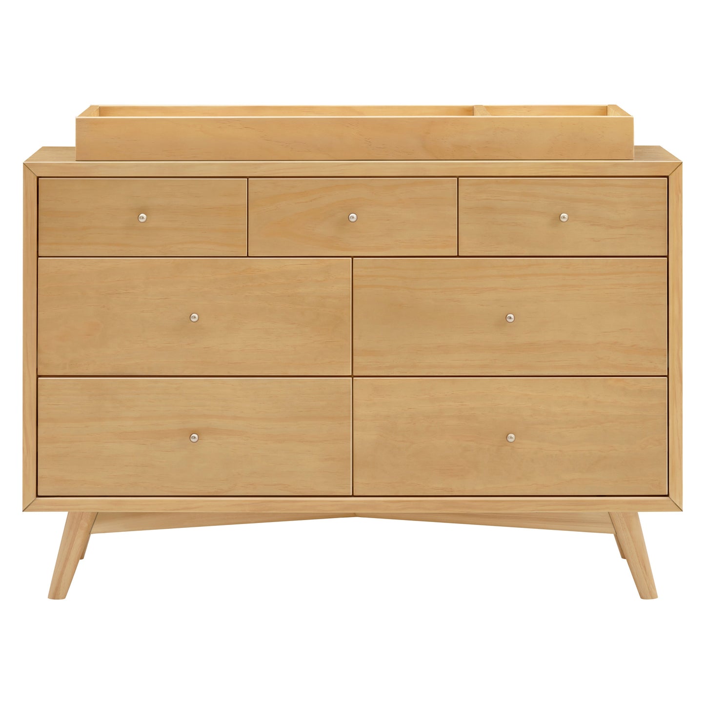 M15916HY,Palma 7-Drawer Double Dresser  Assembled in Honey