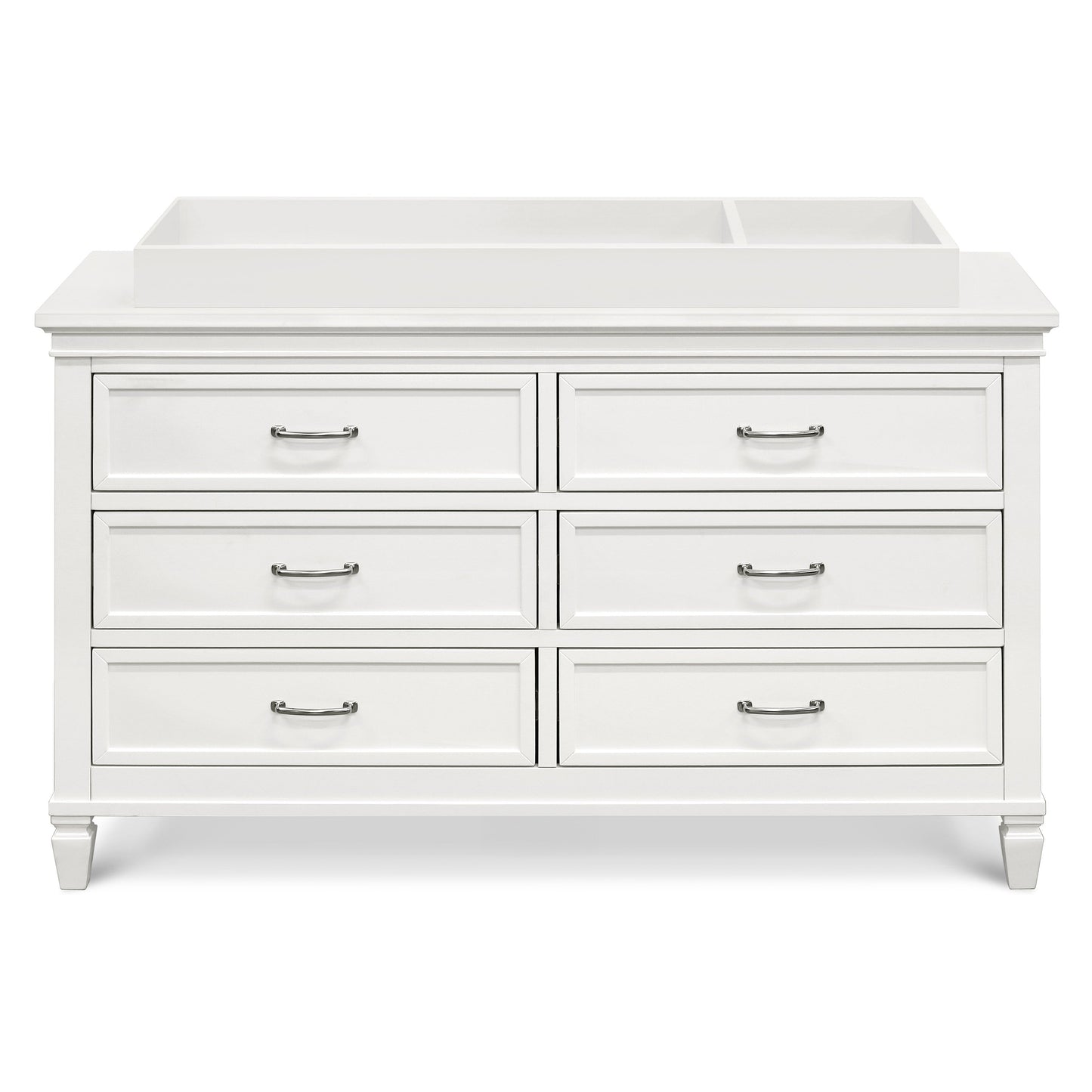 M15816RW,Darlington 6-Drawer Dresser in Warm White