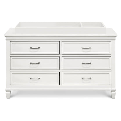 M15816RW,Darlington 6-Drawer Dresser in Warm White