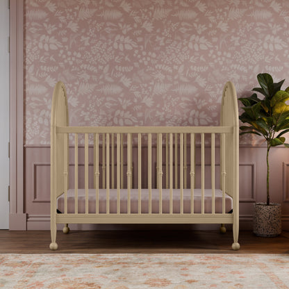 M31401WP,Alouette 3-in-1 Convertible Spindle Crib in Washed Pine