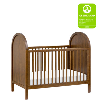 M25601NL,Bondi 3-in-1 Convertible Crib w/ Toddler Bed Kit in Natural Walnut
