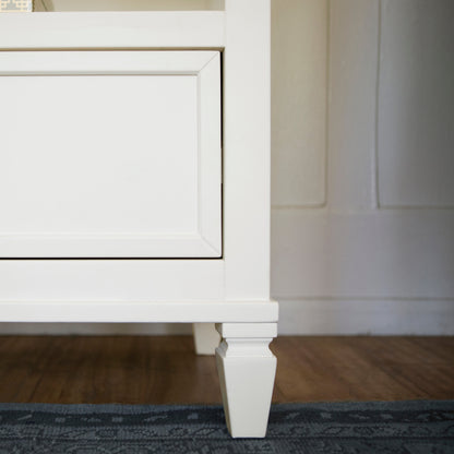 M15814RW,Darlington Bookcase in Warm White