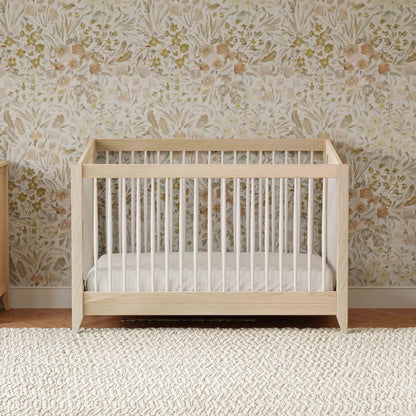 M10301NXW,Sprout 4-in-1 Convertible Crib w/Toddler Bed Conversion Kit in W Natural/White