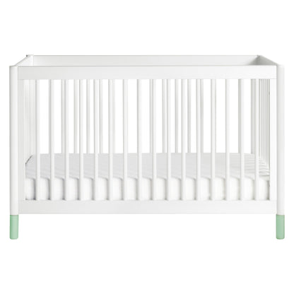 M12901WNX,Gelato 4-in-1 Convertible Crib w/Toddler Conversion Kit in White  NX Feet