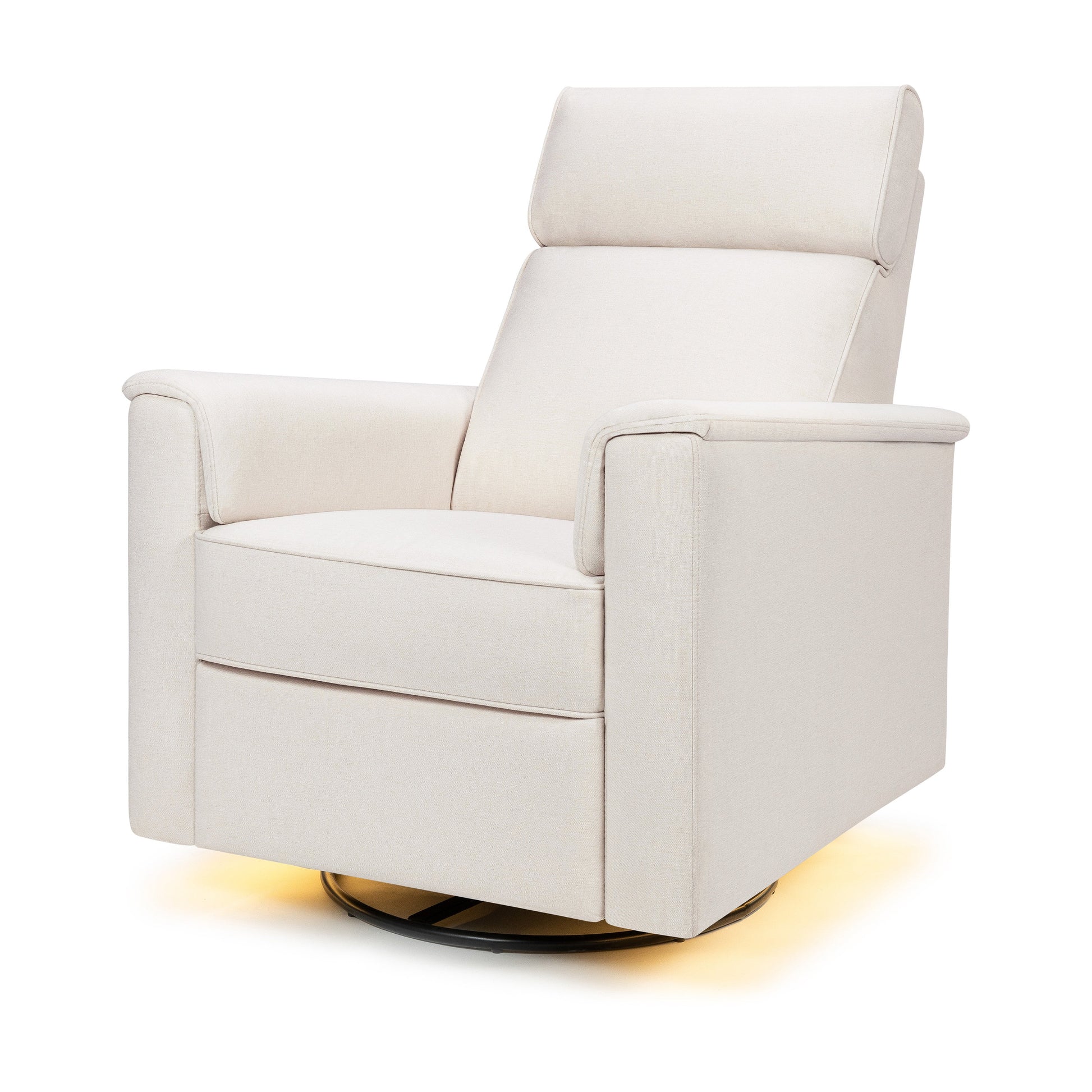 M17182PCMEW,Willa Pro Power Glider Recliner w/ Power Lumbar in Performance Cream Eco-Weave