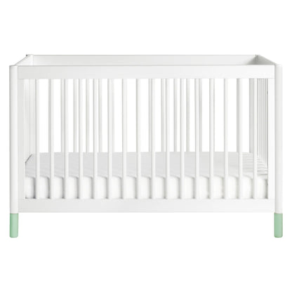 M12901WNX,Gelato 4-in-1 Convertible Crib w/Toddler Conversion Kit in White  NX Feet