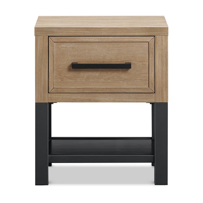B25860DF,Newbern Nightstand  Assembled in Driftwood
