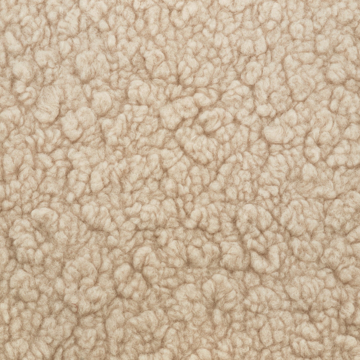 M26385CSGDB,Kiwi Gliding Ottoman in Chai Shearling with Dark Wood Base