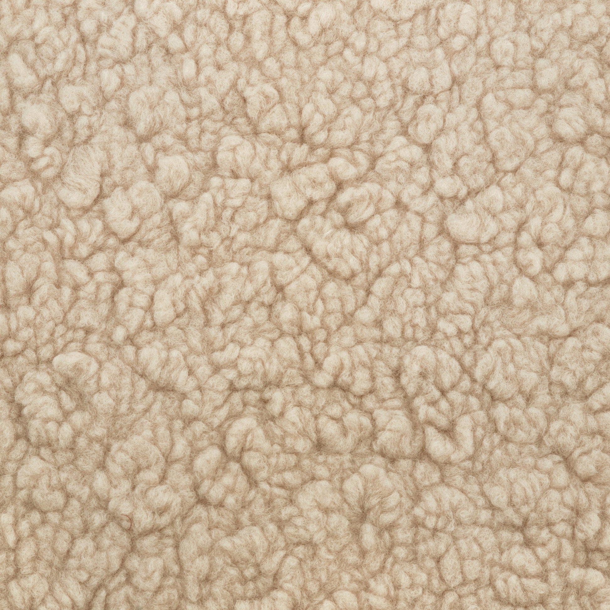 M26385CSGDB,Kiwi Gliding Ottoman in Chai Shearling with Dark Wood Base