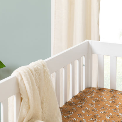 M6701W,Modo 3-in-1 Convertible Crib w/Toddler Bed Conversion Kit in White Finish