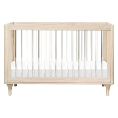 M9001KNX,Lolly 3-in-1 Convertible Crib w/Toddler Conversion Kit in Washed Natural/Acrylic