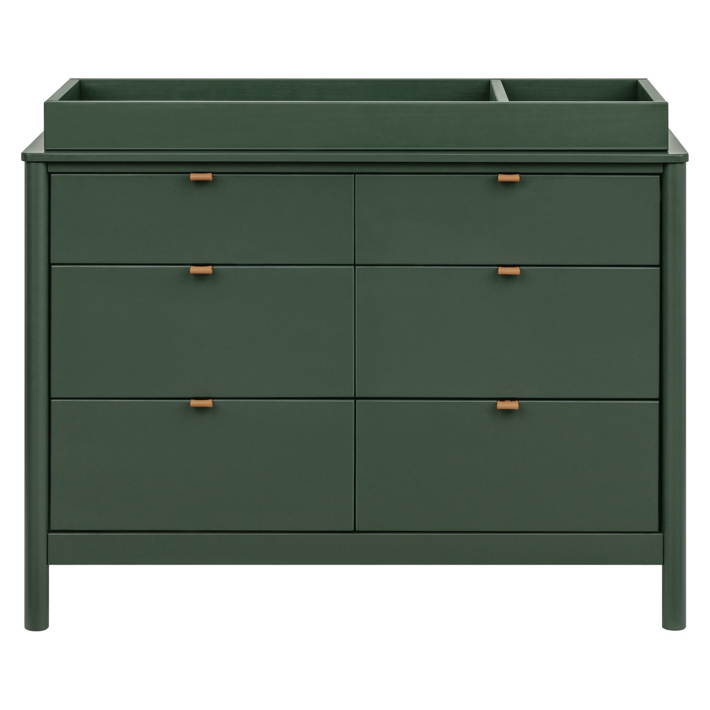 M25616FRGR,Bondi 6-Drawer Assembled Dresser in Forest Green