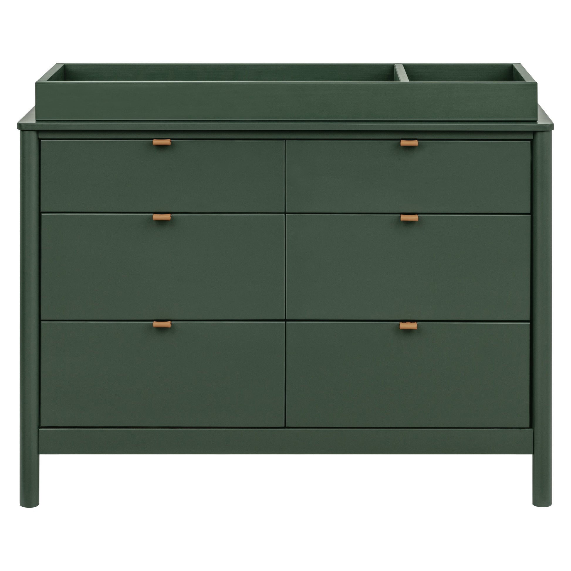 M25616FRGR,Bondi 6-Drawer Assembled Dresser in Forest Green