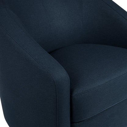 M5887PVET,Madison Swivel Glider in Performance Navy Eco-Twill