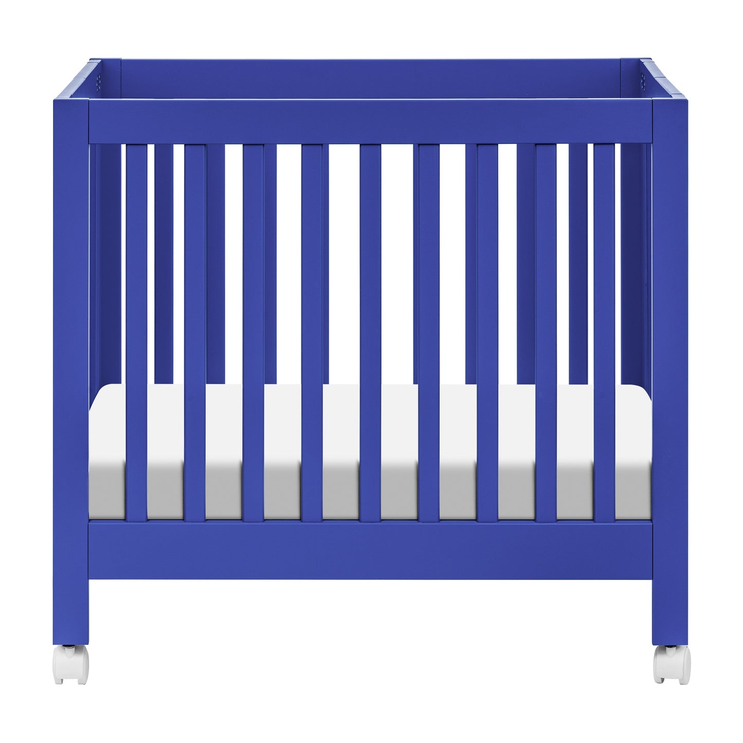 M6698CBT,Origami Mini Crib in Cobalt