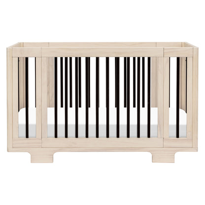 M23401NXB,Yuzu 8-in-1 Convertible Crib w/All-Stages Conversion in Washed Natural/Black