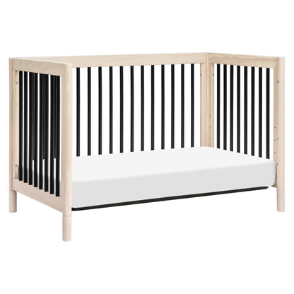 M12901NXB,Gelato 4-in-1 Convertible Crib w/Toddler Conversion Kit in Washed Natural/Black