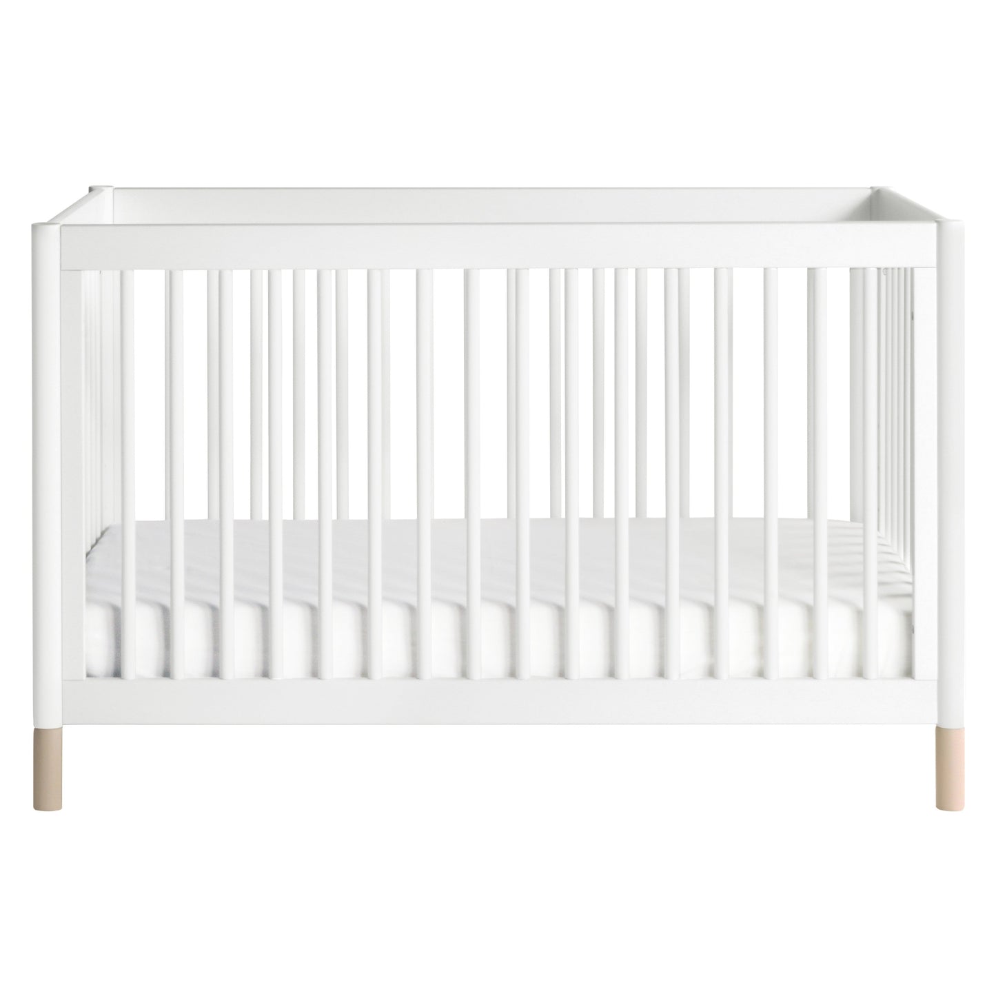 M12901WNX,Gelato 4-in-1 Convertible Crib w/Toddler Conversion Kit in White  NX Feet