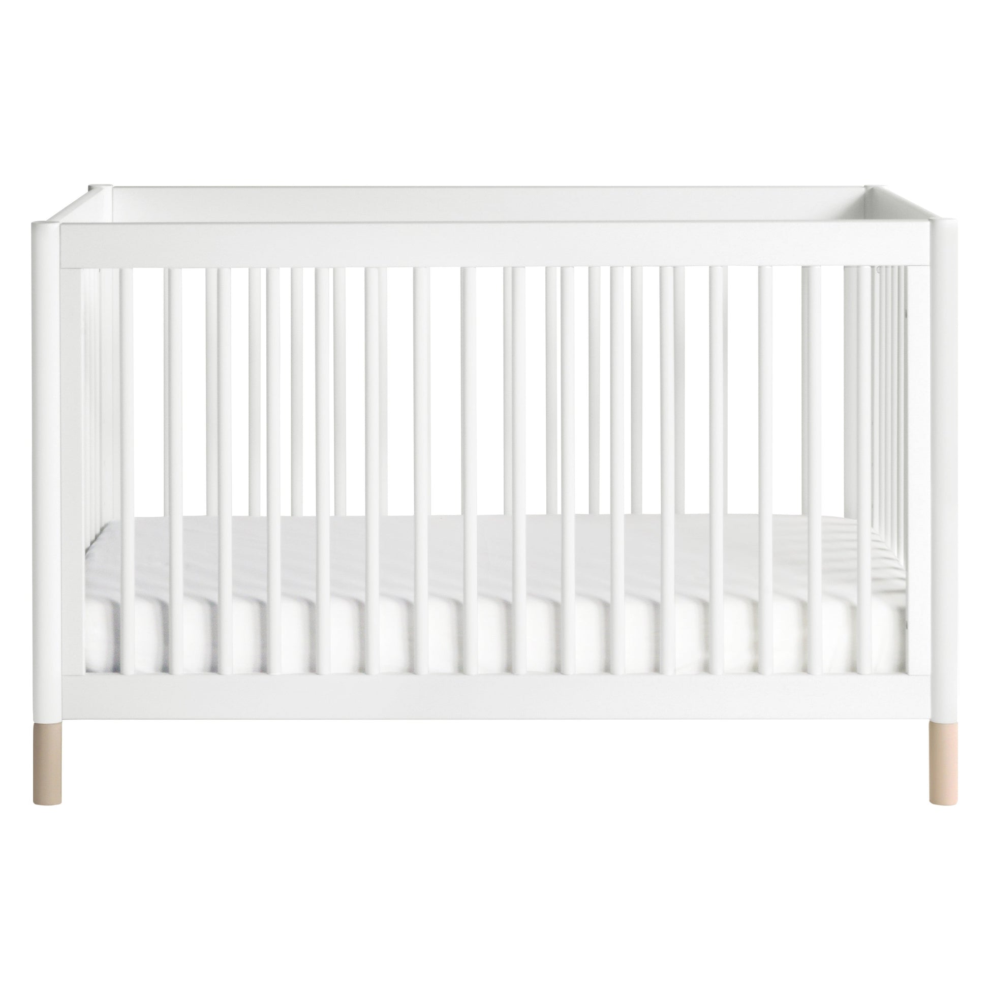 M12901WNX,Gelato 4-in-1 Convertible Crib w/Toddler Conversion Kit in White  NX Feet