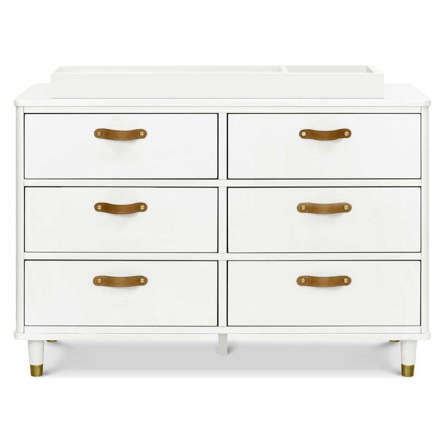 B14316RW,Tanner 6-Drawer Dresser in Warm White