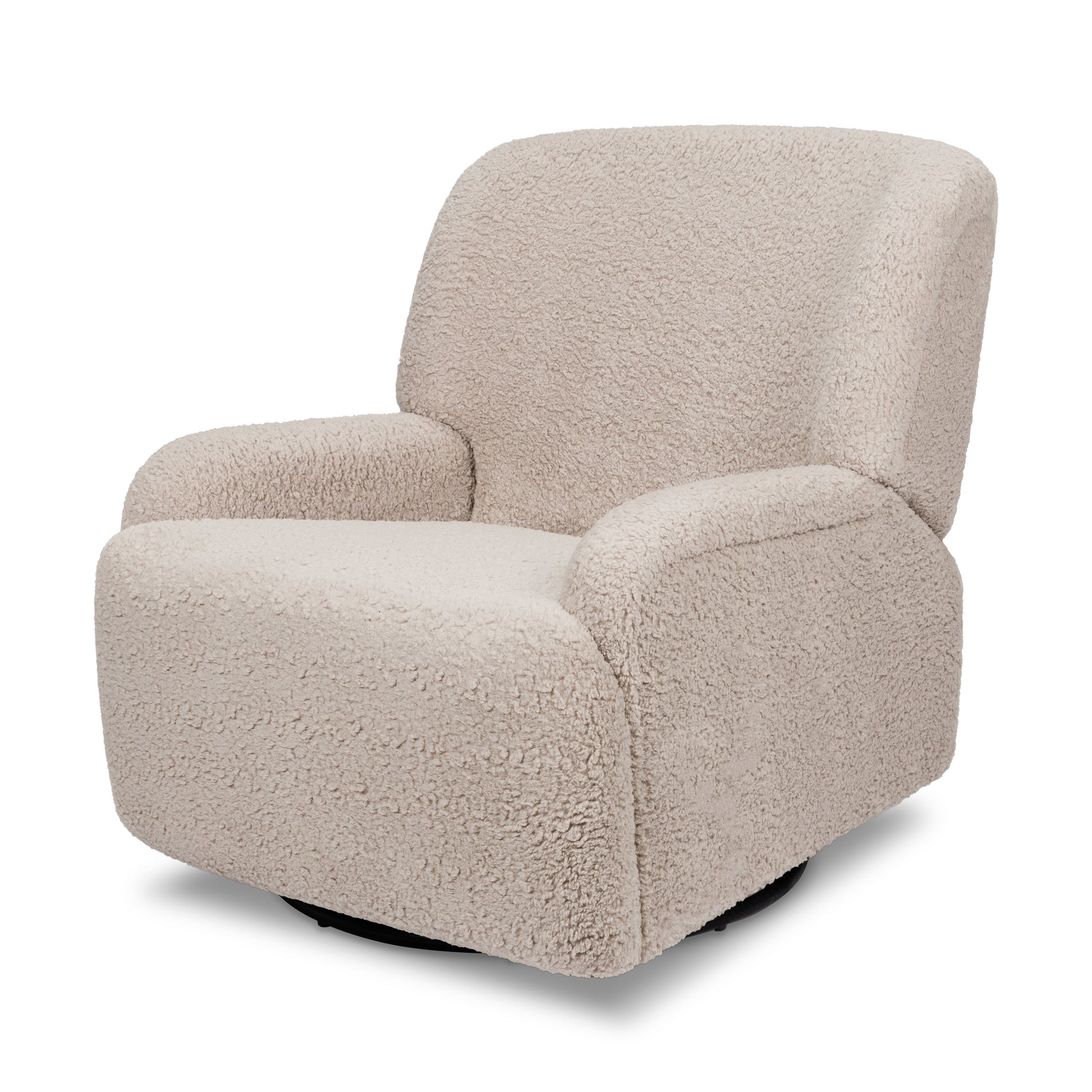 M27687EGS,Winslow Extra Wide Recliner and Swivel Glider in Earl Grey Shearling