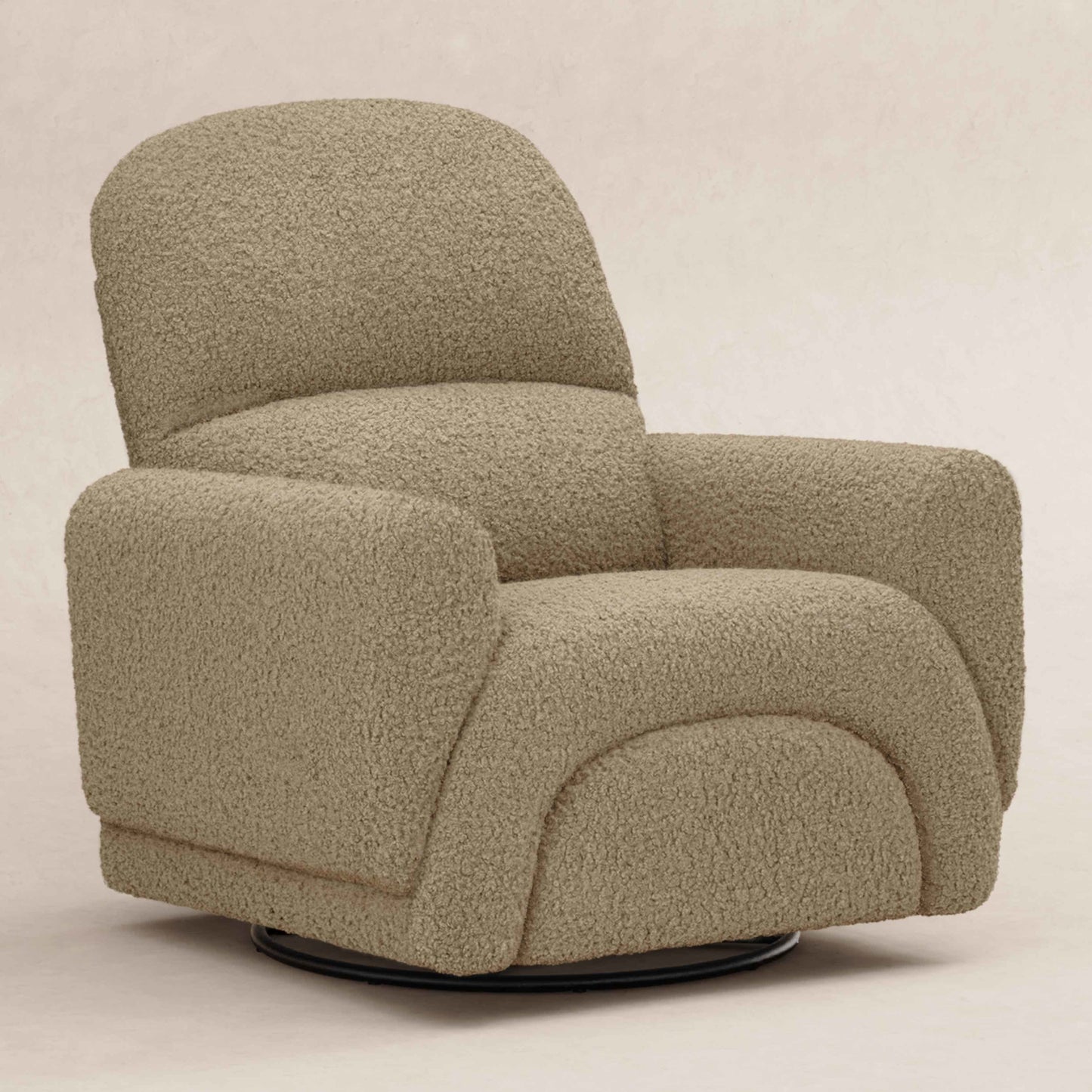 M30087LT,Rainbow Recliner and Swivel Glider in Latte Teddy Loop