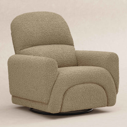 M30087LT,Rainbow Recliner and Swivel Glider in Latte Teddy Loop
