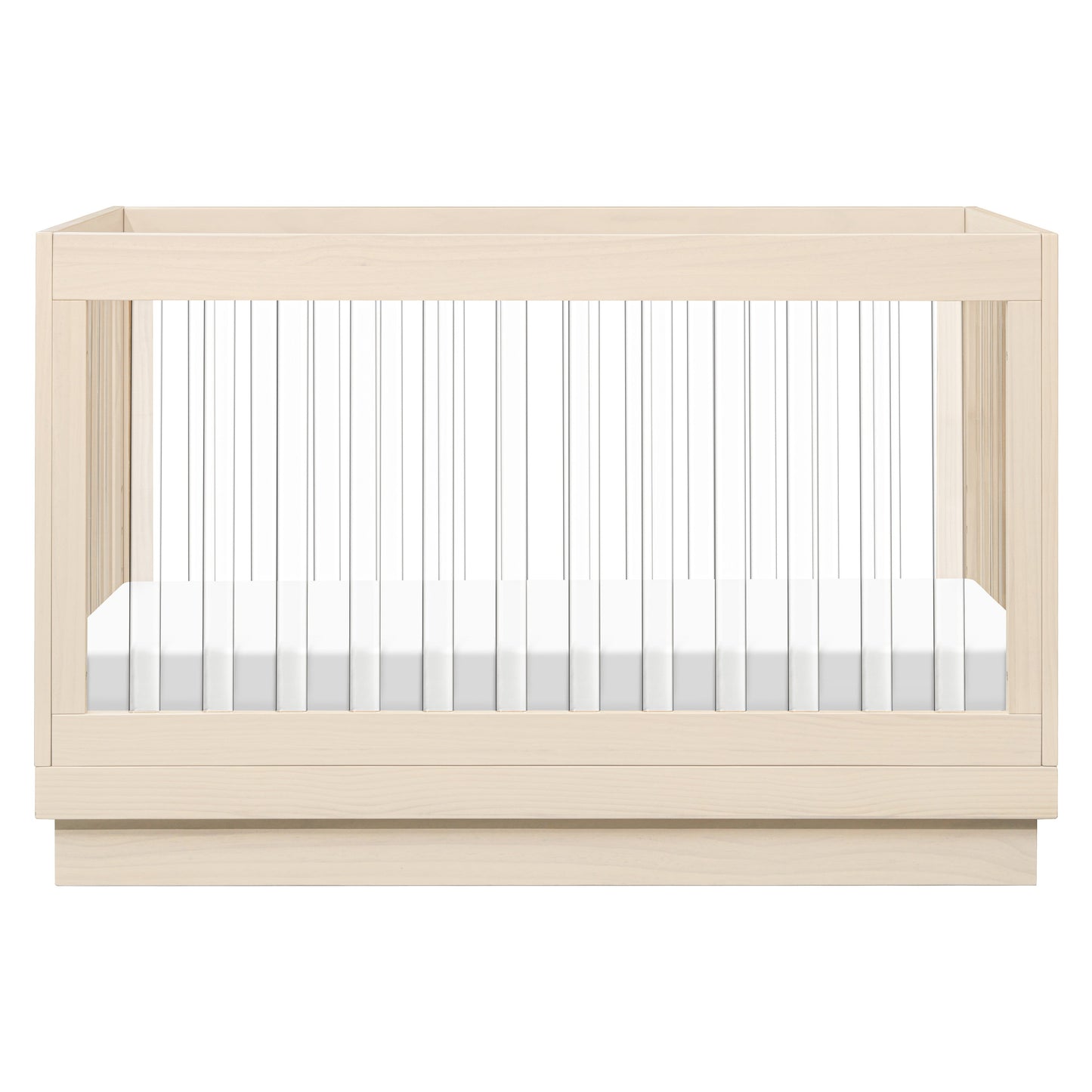 M8601KNX,Harlow 3-in-1 Convertible Crib w/Toddler Bed Conversion Kit in Washed Natural/