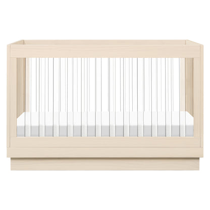 M8601KNX,Harlow 3-in-1 Convertible Crib w/Toddler Bed Conversion Kit in Washed Natural/