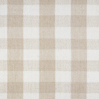 M22287TGHLB,Crewe Recliner and Swivel Glider in Tan Gingham with Light Wood Base