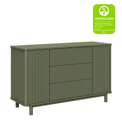 M29816OL,Pogo Tambour Assembled Dresser in Olive