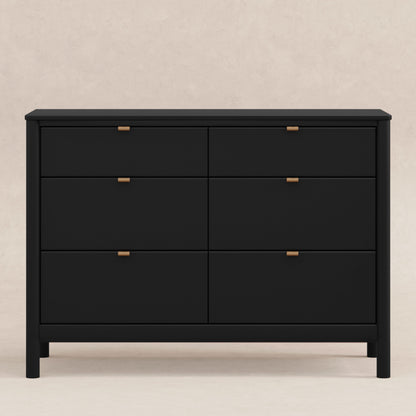M25616B,Bondi 6-Drawer Assembled Dresser in Black