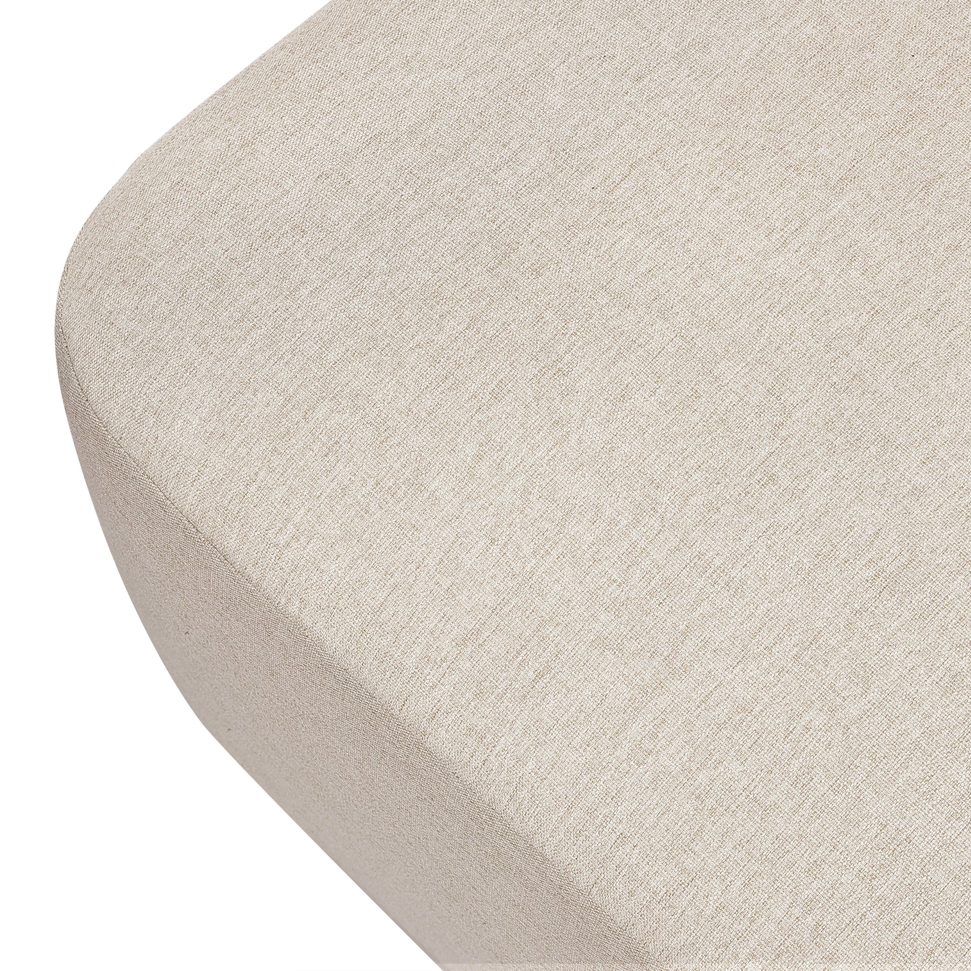 M26385PBEWLB,Kiwi Gliding Ottoman in Performance Beach Eco-Weave w/ Light Wood Base