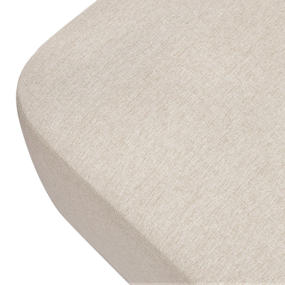 M26385PBEWLB,Kiwi Gliding Ottoman in Performance Beach Eco-Weave w/ Light Wood Base