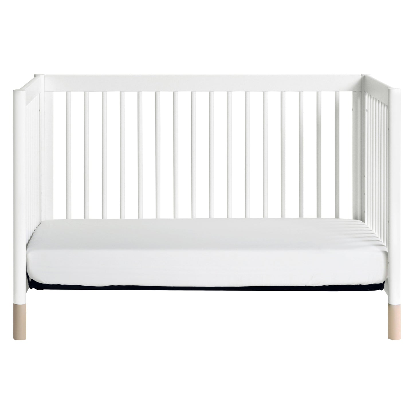 M12901WNX,Gelato 4-in-1 Convertible Crib w/Toddler Conversion Kit in White  NX Feet