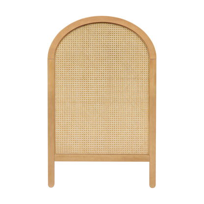 M25601HYNC,Bondi Cane 3-in-1 Convertible Crib w/Toddler Bed Kit in Honey with Natural Cane