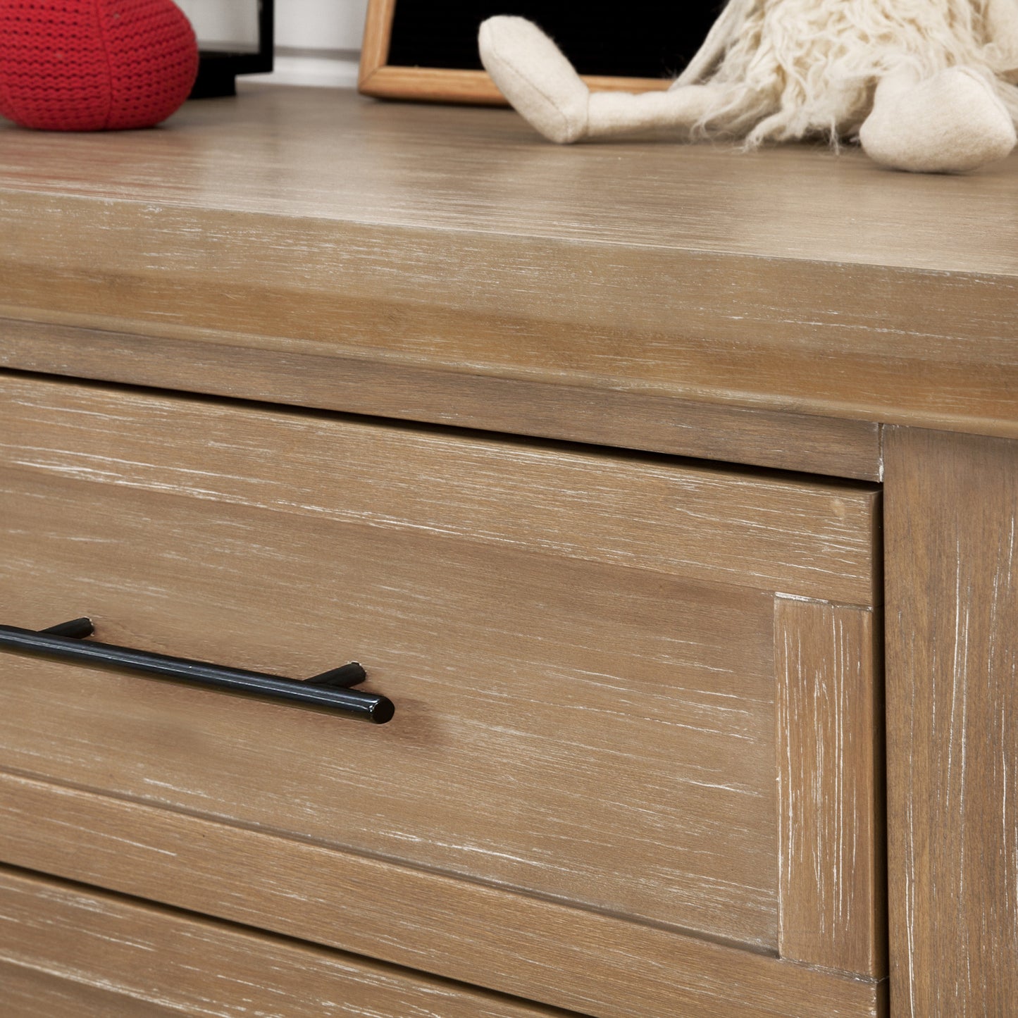 B14516DF,Emory Farmhouse 6-Drawer Dresser in Driftwood