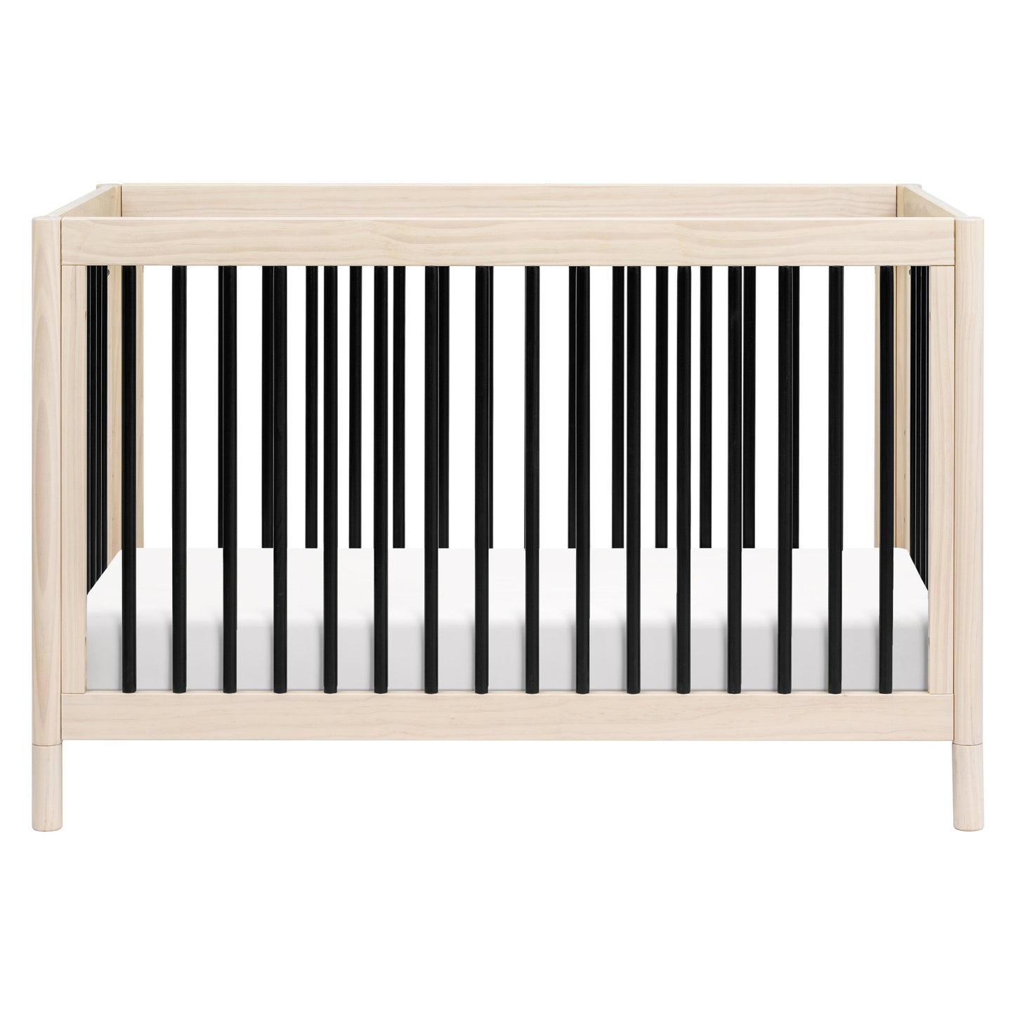 M12901NXB,Gelato 4-in-1 Convertible Crib w/Toddler Conversion Kit in Washed Natural/Black