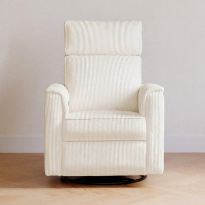 B17186YC,Willa Plus Power Glider Recliner w/ Power Headrest in Ivory Corduroy