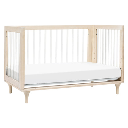 M9001KNX,Lolly 3-in-1 Convertible Crib w/Toddler Conversion Kit in Washed Natural/Acrylic