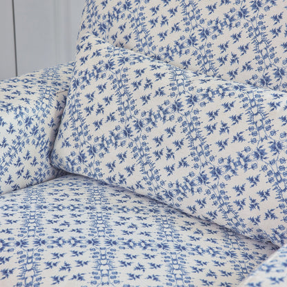 M21787BLT,Sarah Flint x Namesake Crawford Swivel Glider in Blue Lattice Performance Eco-Weave