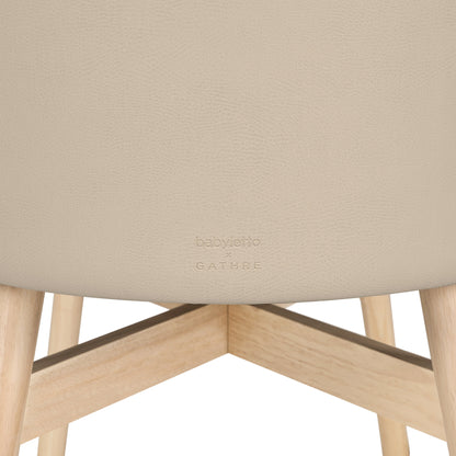 M26834GMLB,babyletto x GATHRE Capsule Bassinet in Millet